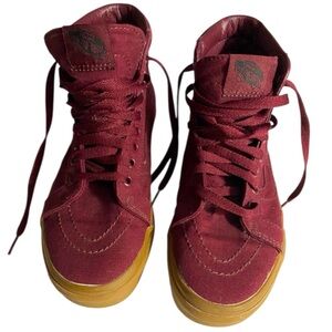 EUC VANS SK8-HI OTW High Top Sneakers, Canvas, Unisex, W Sz 7, M Sz 5.5, EU37​